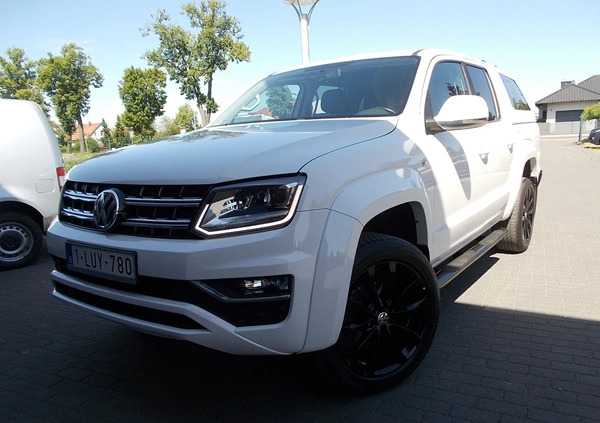 Volkswagen Amarok cena 88000 przebieg: 132000, rok produkcji 2015 z Leszno małe 596